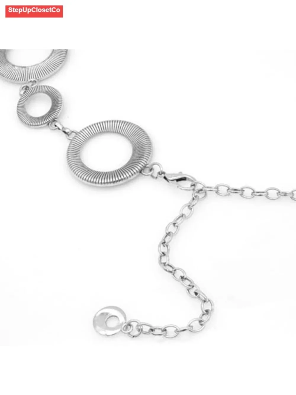 Metal Waist Chain Belt for Women Chunky Belts for Dresses